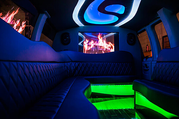 party van interior