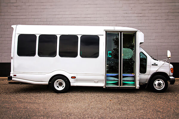 luxurious party bus